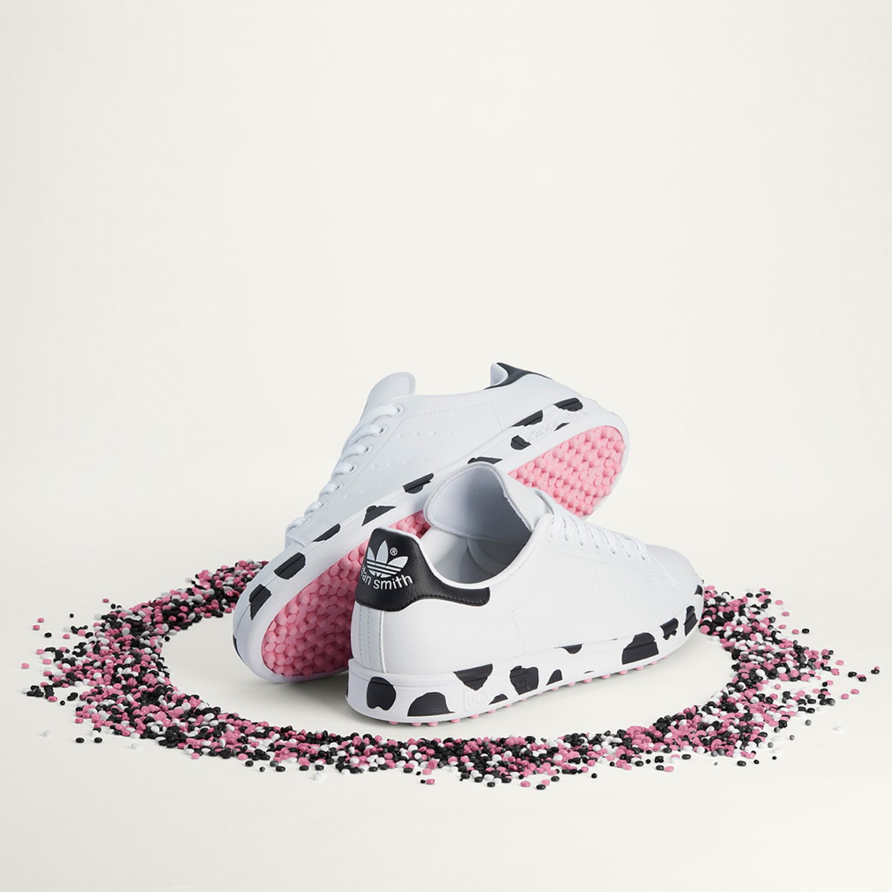 Adidas releases cow print Stan Smith golf shoes to celebrate the